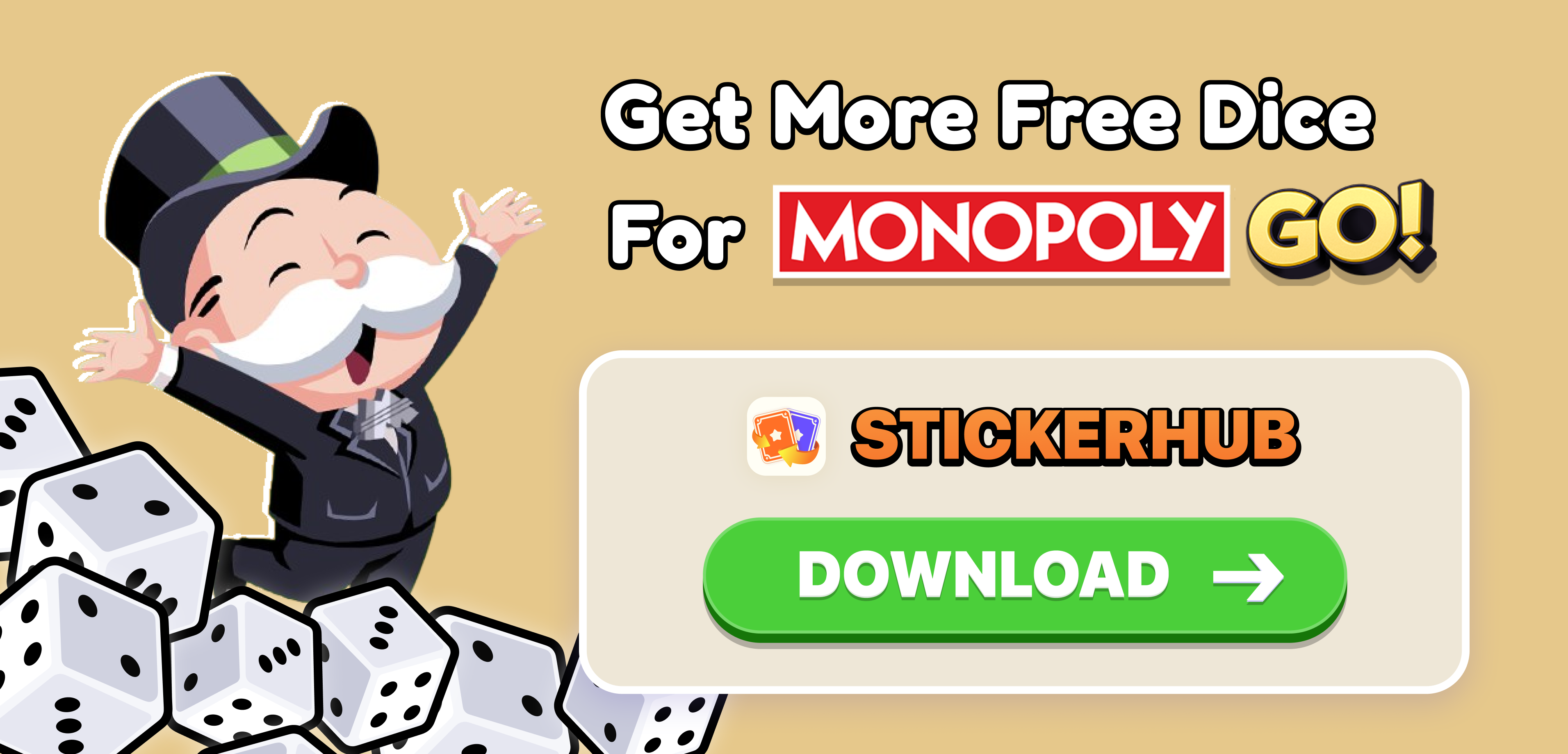 Monopoly GO Banner